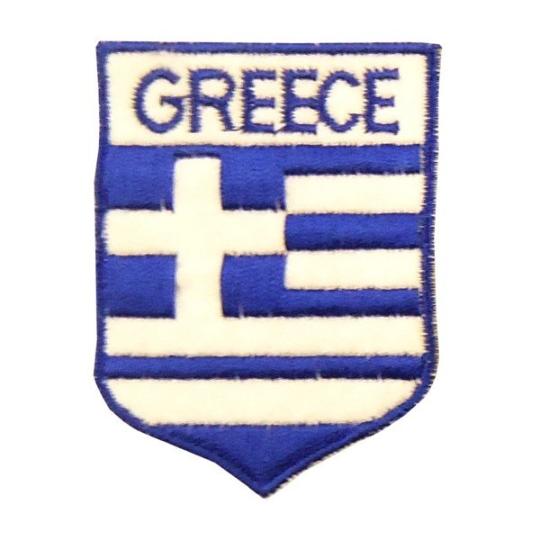 Κεντητό Σηματάκι - Ελληνική Σημαία Greece Μικρό Κεντητό Σηματάκι - Ελληνική Σημαία Greece Μικρό