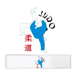 Κορδέλα Κεφαλής JUDO Βαμβακερή Ελαστική