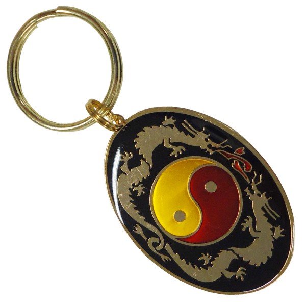 Μπρελόκ YIN YANG Kung-Fu Οβάλ - Η507 Μπρελόκ YIN YANG Kung-Fu Οβάλ - Η507
