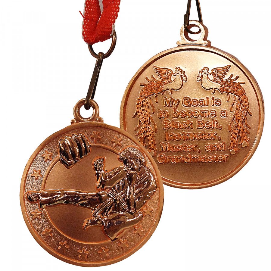 Μετάλλιο Ανάγλυφο Ιπτάμενο Λάκτισμα 