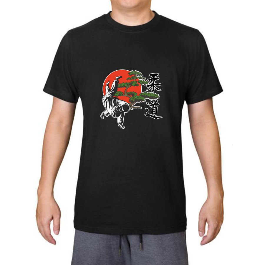 T-shirt Βαμβακερό JUDO Bonjai Tree Fighters