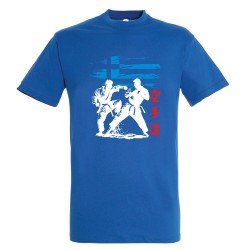 T-shirt Βαμβακερό KARATE HELLENIC Abstract