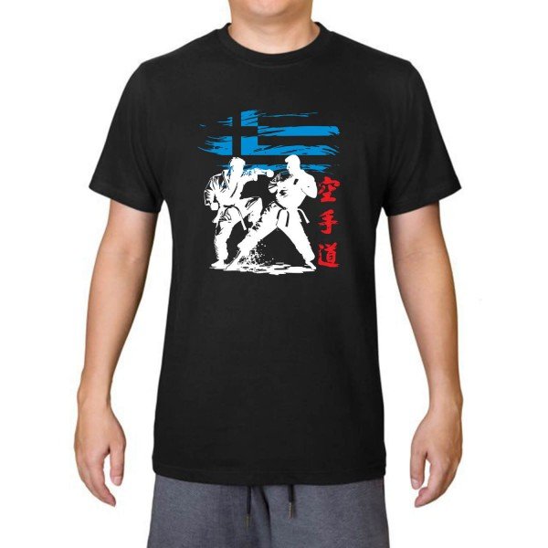 T-shirt Βαμβακερό KARATE HELLENIC Abstract T-shirt Βαμβακερό KARATE HELLENIC Abstract