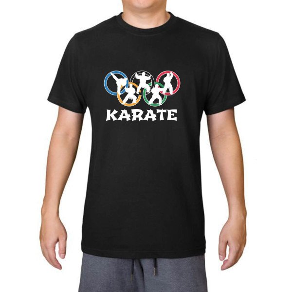 T-shirt Βαμβακερό KARATE Olympic T-shirt Βαμβακερό KARATE Olympic