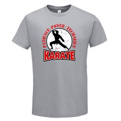 T-shirt Βαμβακερό KARATE Patience-Power-Technique