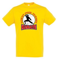 T-shirt Βαμβακερό KARATE Patience-Power-Technique