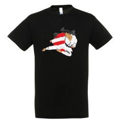 T-shirt Βαμβακερό KARATE Tobiyokeri Chaki