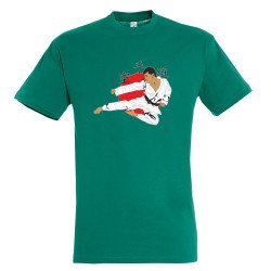 T-shirt Βαμβακερό KARATE Tobiyokeri Chaki