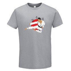 T-shirt Βαμβακερό KARATE Tobiyokeri Chaki