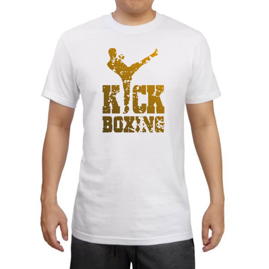 T-shirt Βαμβακερό KICKBOXING Kick Gold