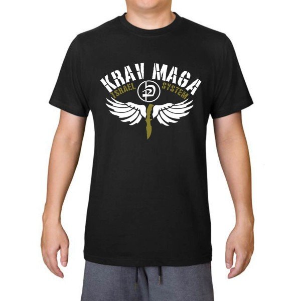 T-shirt Βαμβακερό KRAV MAGA Israel System T-shirt Βαμβακερό KRAV MAGA Israel System