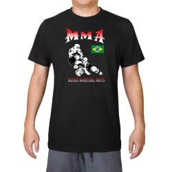 T-shirt Βαμβακερό MMA Fighters Brazil