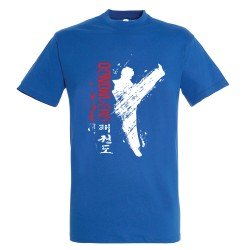 T-shirt Βαμβακερό TAEKWONDO Kick Abstract