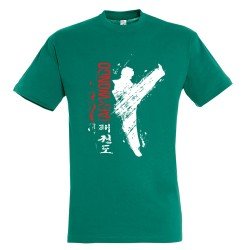 T-shirt Βαμβακερό TAEKWONDO Kick Abstract