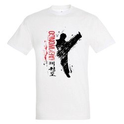 T-shirt Βαμβακερό TAEKWONDO Kick Abstract