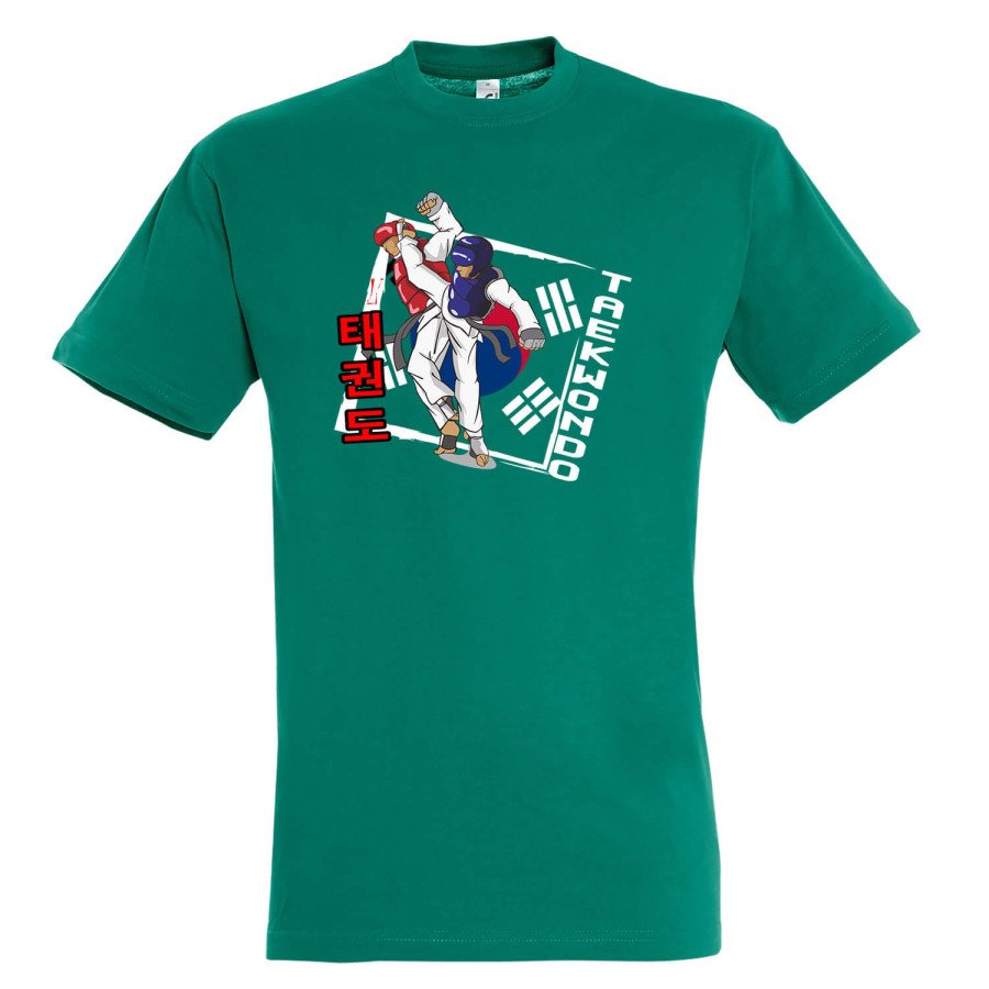 T-shirt Βαμβακερό TAEKWONDO Korea Fighters