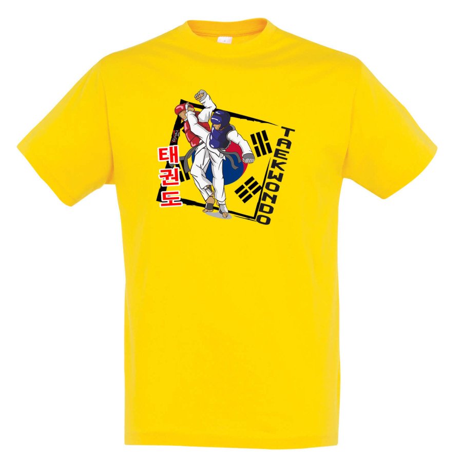 T-shirt Βαμβακερό TAEKWONDO Korea Fighters