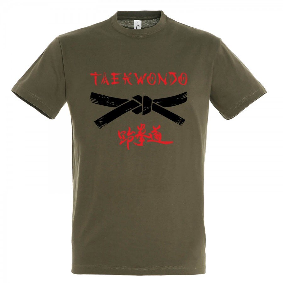 T-shirt Βαμβακερό TAEKWONDO Master Belt