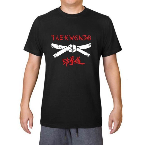 T-shirt Βαμβακερό TAEKWONDO Master Belt T-shirt Βαμβακερό TAEKWONDO Master Belt