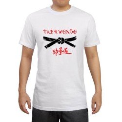 T-shirt Βαμβακερό TAEKWONDO Master Belt