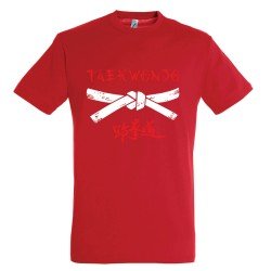 T-shirt Βαμβακερό TAEKWONDO Master Belt