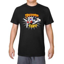 T-shirt Βαμβακερό TAEKWONDO Fight Kids