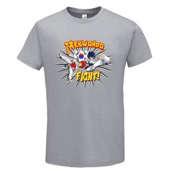 T-shirt Βαμβακερό TAEKWONDO Fight Kids