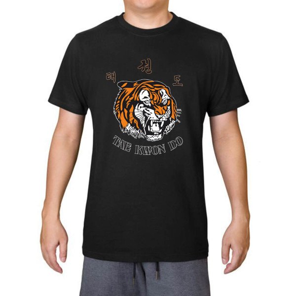 T-shirt Βαμβακερό TAEKWONDO Tiger T-shirt Βαμβακερό TAEKWONDO Tiger