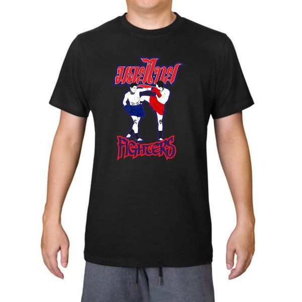 T-shirt Βαμβακερό THAIBOXING Muay Thai Fighters T-shirt Βαμβακερό THAIBOXING Muay Thai Fighters