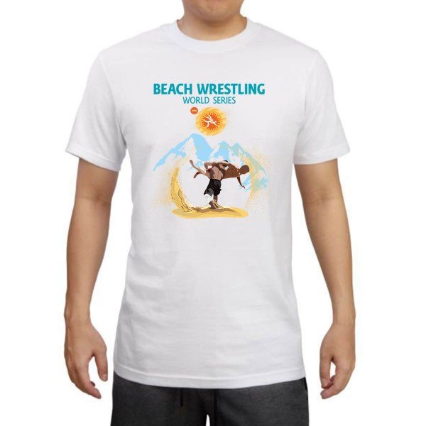 T-shirt Βαμβακερό BEACH WRESTLING World Series T-shirt Βαμβακερό BEACH WRESTLING World Series