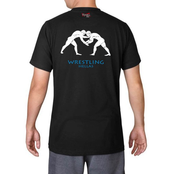T-shirt Βαμβακερό WRESTLING Hellas T-shirt Βαμβακερό WRESTLING Hellas