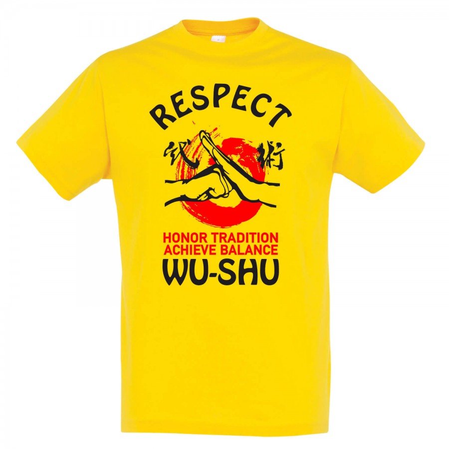 T-shirt Βαμβακερό WU-SHU RESPECT