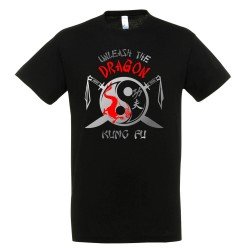 T-shirt Βαμβακερό KUNG-FU Unleash The Dragon