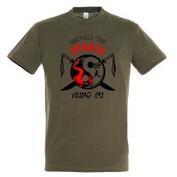 T-shirt Βαμβακερό KUNG-FU Unleash The Dragon