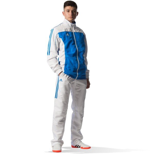 Αθλητική Φόρμα Adidas TEAM Άσπρο / Γαλάζιο – TR40 Αθλητική Φόρμα Adidas TEAM Άσπρο / Γαλάζιο – TR40