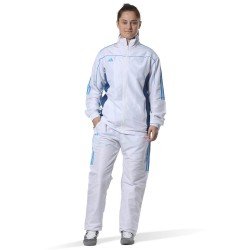 Αθλητική Φόρμα Adidas TEAM Άσπρη/Μπλε – TR40