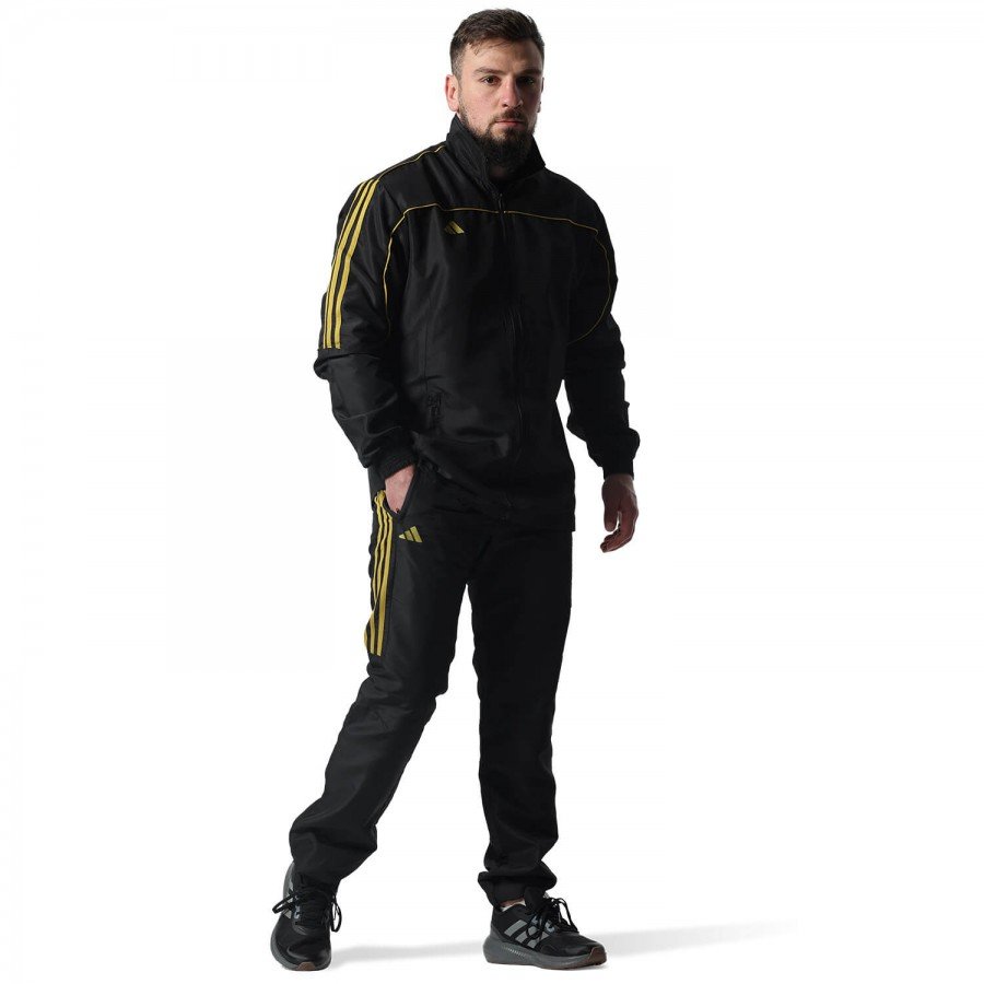 Αθλητική Φόρμα Adidas TEAM Μαύρη/Χρυσαφί – TR40