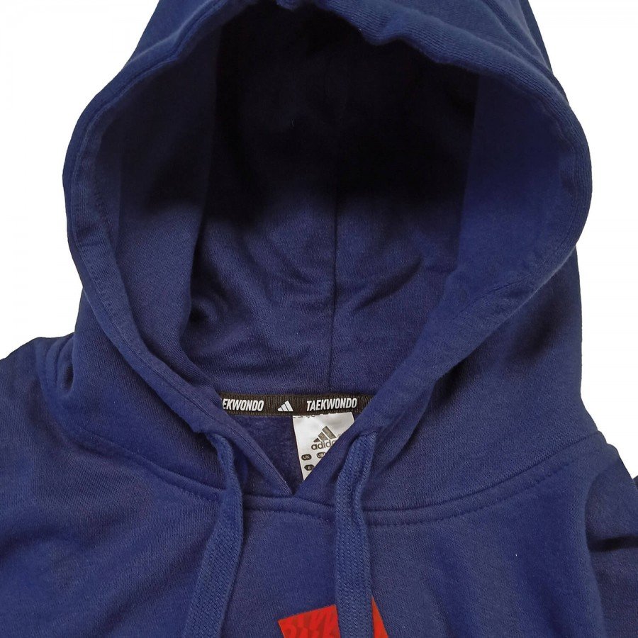 Φούτερ adidas COMMUNITY PERFO SCRIPT GRAPHIC TAEKWONDO - adiCLHDPS-TK