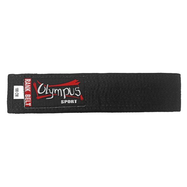 Ζώνη Olympus RANK Βαμβακερή Μαύρη 5cm Ζώνη Olympus RANK Βαμβακερή Μαύρη 5cm