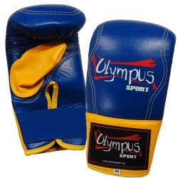 Γάντια Σάκου Olympus by Raja Δερμάτινα Ελαστικό Κλείσιμο Καρπού, Αντίχειρα