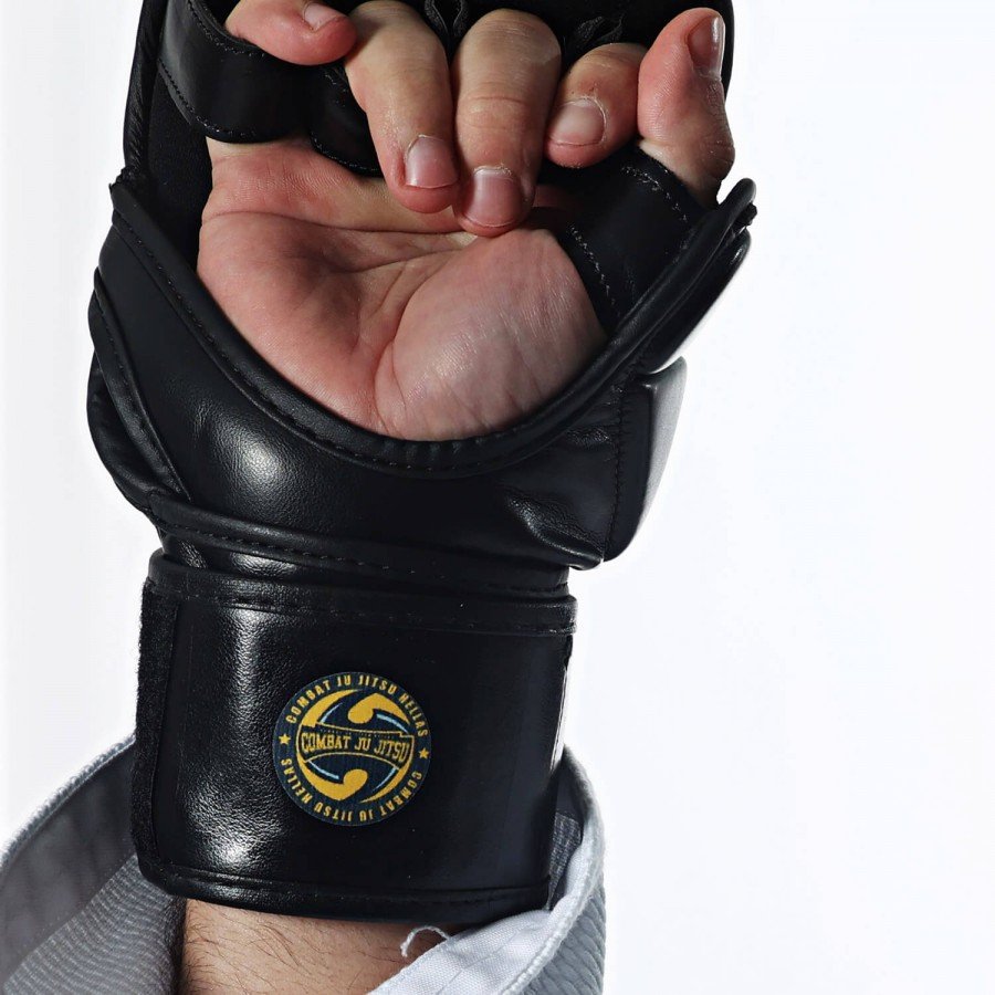 Combat Jiu-Jitsu Γάντια Olympus Double 7 Προστασία Αντίχειρα PU
