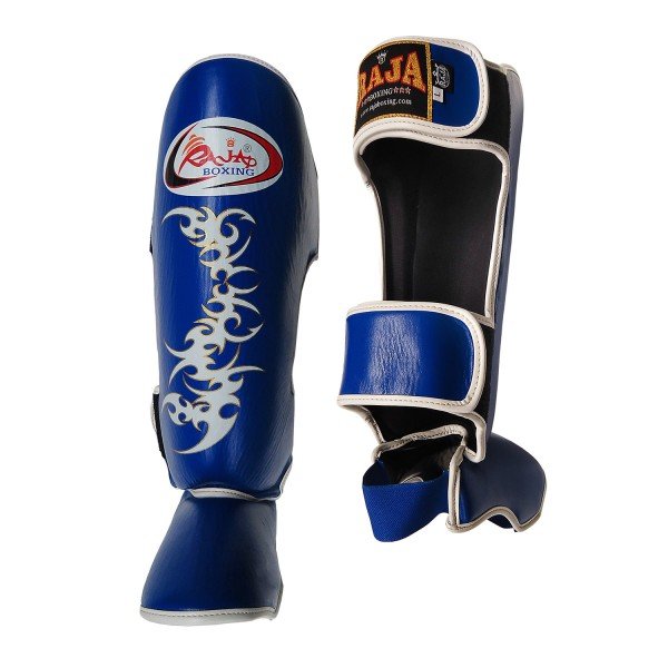 Shin Instep Guard Raja Leather TATTOO Shin Instep Guard Raja Leather TATTOO