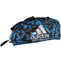 Sport Bag Adidas COMBAT TAEKWONDO Backpack Blue Camo/Silver - adiACC058 Sport Bag Adidas COMBAT TAEKWONDO Backpack Blue Camo/Silver - adiACC058