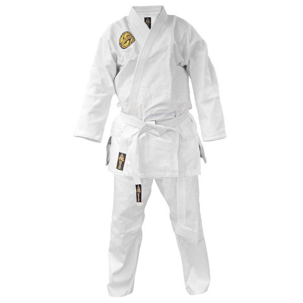Combat Jiu-Jitsu Στολή Olympus Hellas Άσπρη Combat Jiu-Jitsu Στολή Olympus Hellas Άσπρη