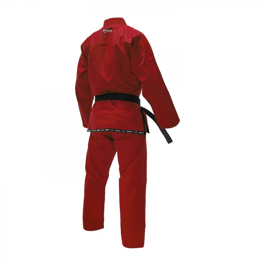 Jiu-Jitsu Στολή Olympus GRIP 0 Κόκκινη