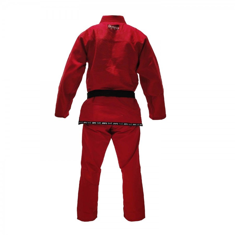 Jiu-Jitsu Στολή Olympus GRIP 0 Κόκκινη