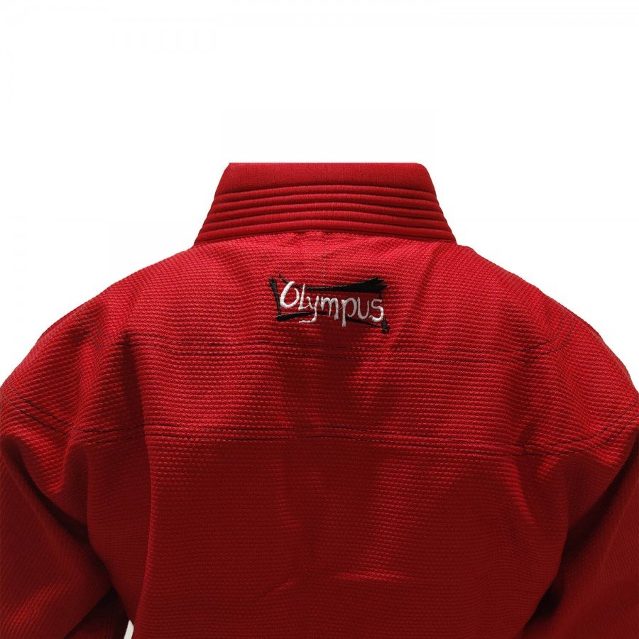 Jiu-Jitsu Στολή Olympus GRIP 0 Κόκκινη