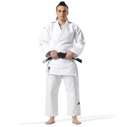 Στολή Τζούντο adidas J-IJF CHAMPION III Λευκή - Εγκεκριμένη