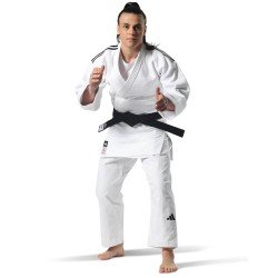 Στολή Τζούντο adidas J-IJF CHAMPION III Λευκή - Εγκεκριμένη