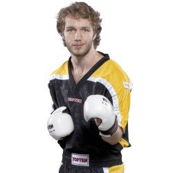 Μπλουζάκι Kickboxing TOP TEN V-Λαιμοκόψη Διχτυωτό 